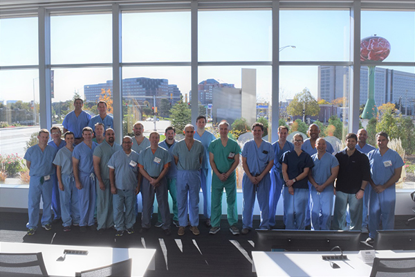 Dr. Yanke Co-Chairs AAOS Resident Arthroscopy Course