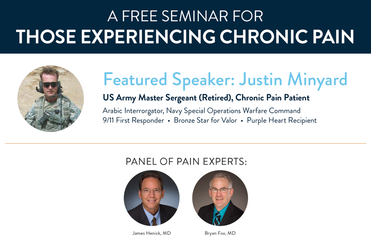 Free Seminar for Those Experiencing Chronic Pain