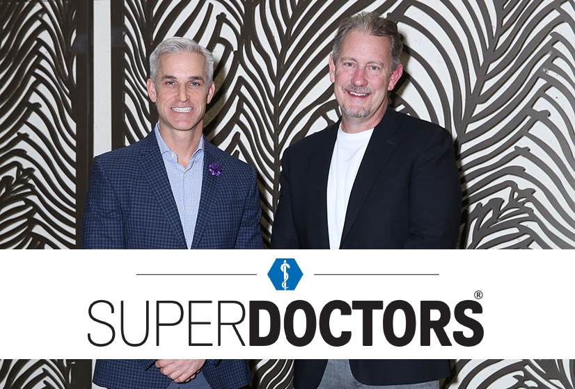 srosm orthopedic doctors - dr johnson, dr hayes with super doctors 2018 logo