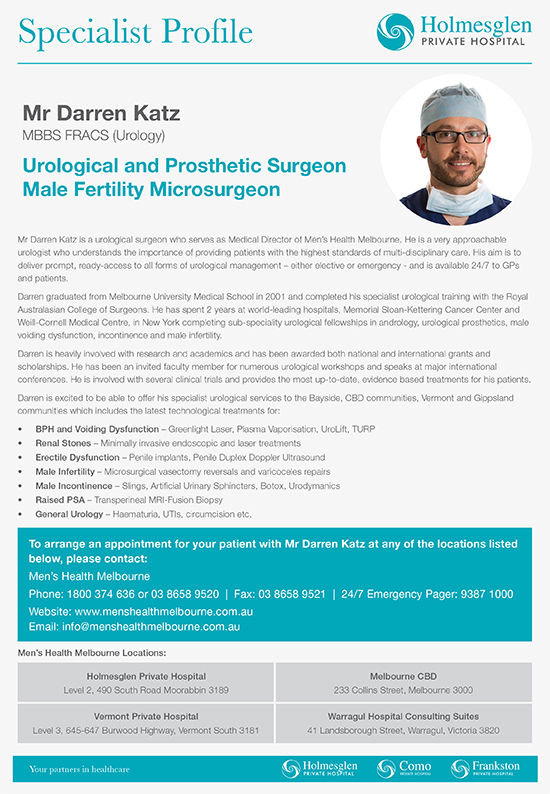 Urological Prosthetic Surgeon